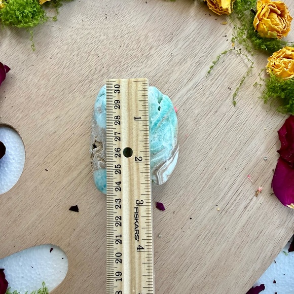 Blue Caribbean Calcite (one) - Picture 5 of 6